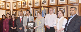 Scottish delegation visits PU